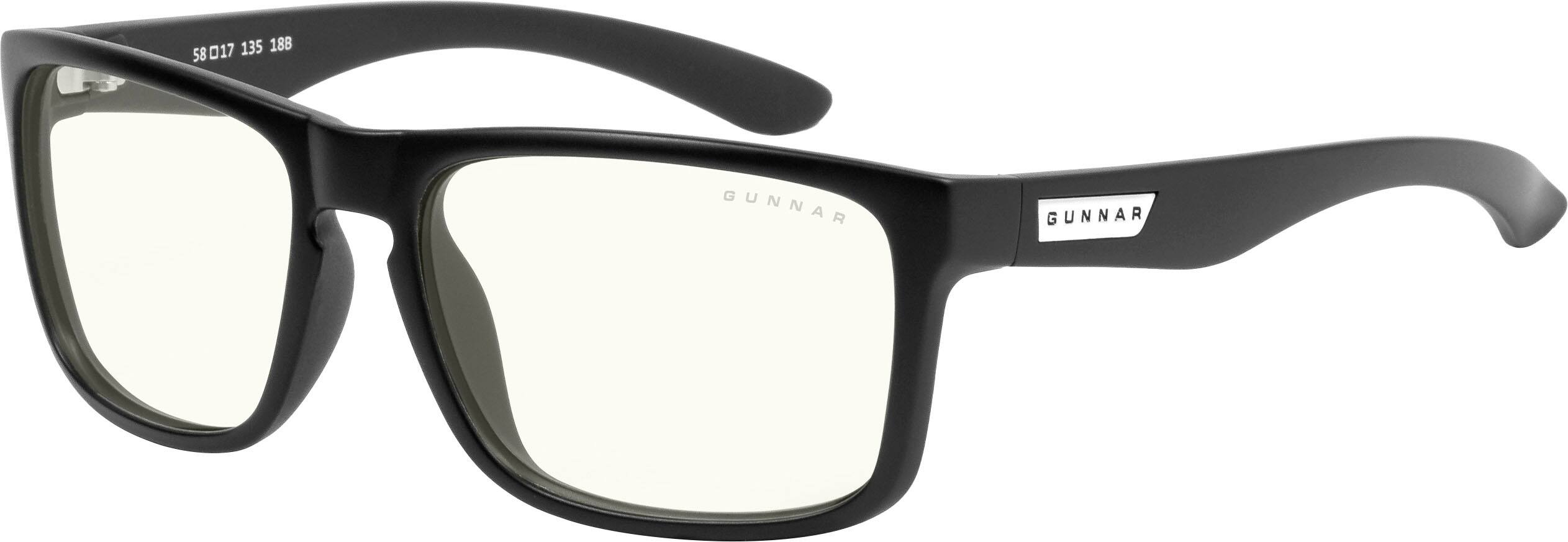 Alt View 11. GUNNAR - Blue Light Gaming & Computer Glasses - Intercept - Onyx.