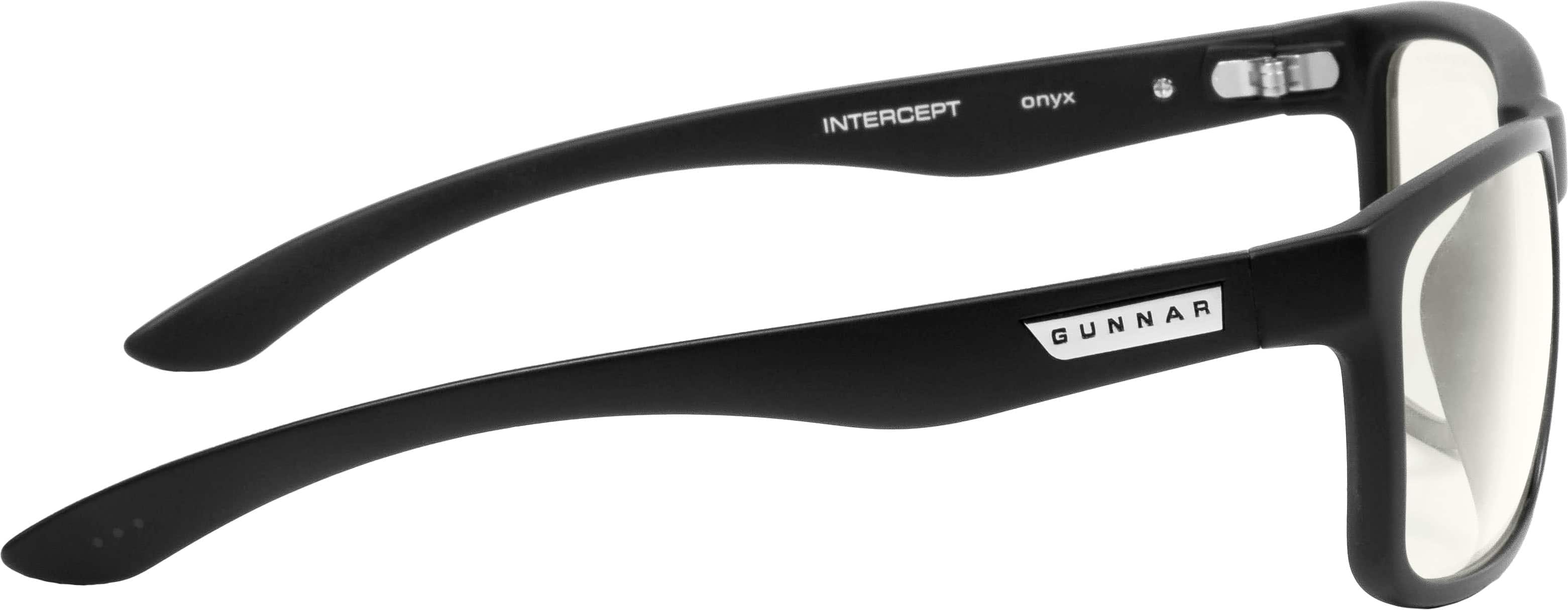 Back. GUNNAR - GUNNAR - Intercept Computer Glasses with Blue Light Reduction , Clear Lenses - Onyx.
