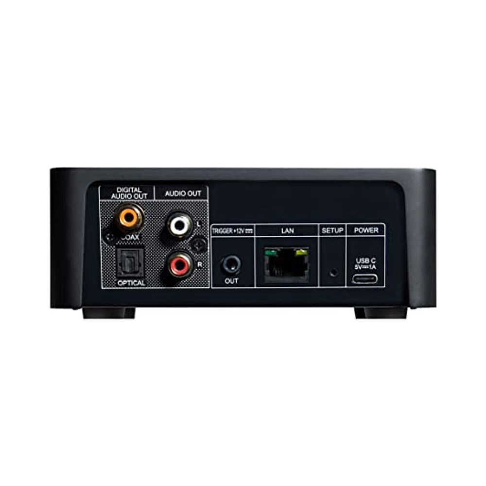 Back View: NAD - CS1 Endpoint Network Streamer - Black