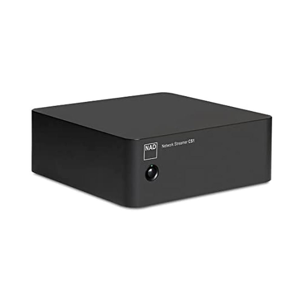 Angle View: NAD - CS1 Endpoint Network Streamer - Black
