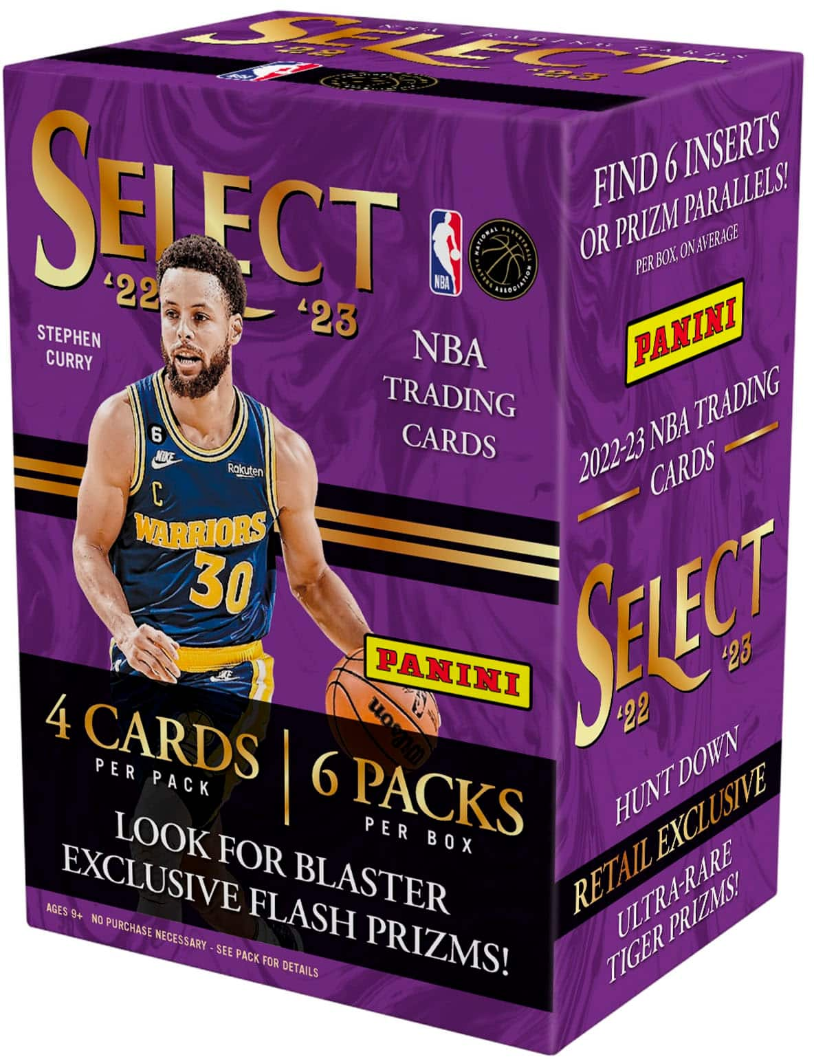 2022-23 Panini NBA Select Basketball Trading Card Blaster Box