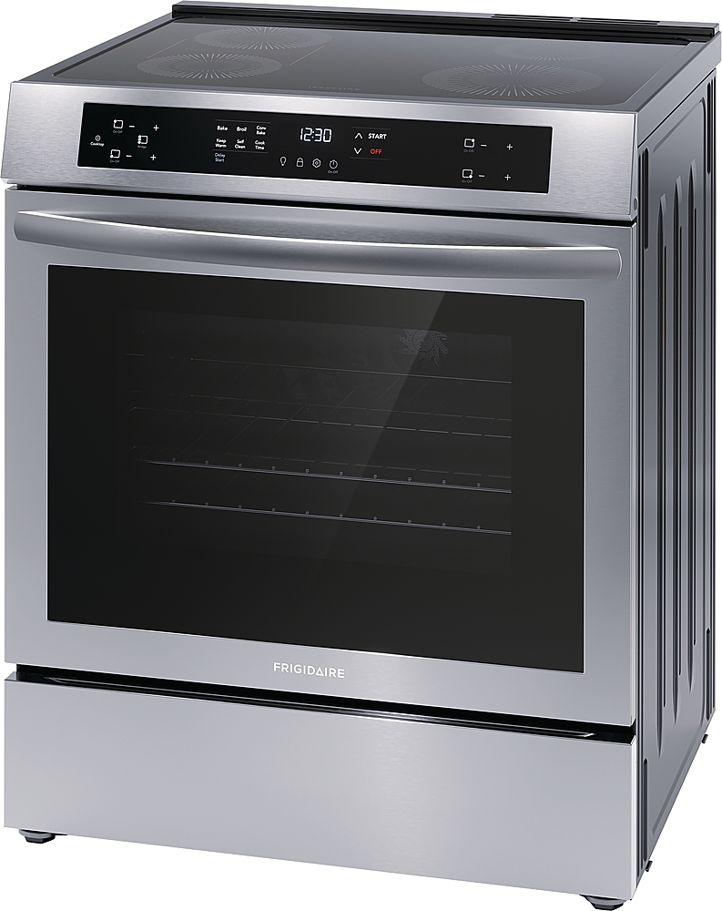 30 Inch Stainless Steel Induction Range with Convection Oven