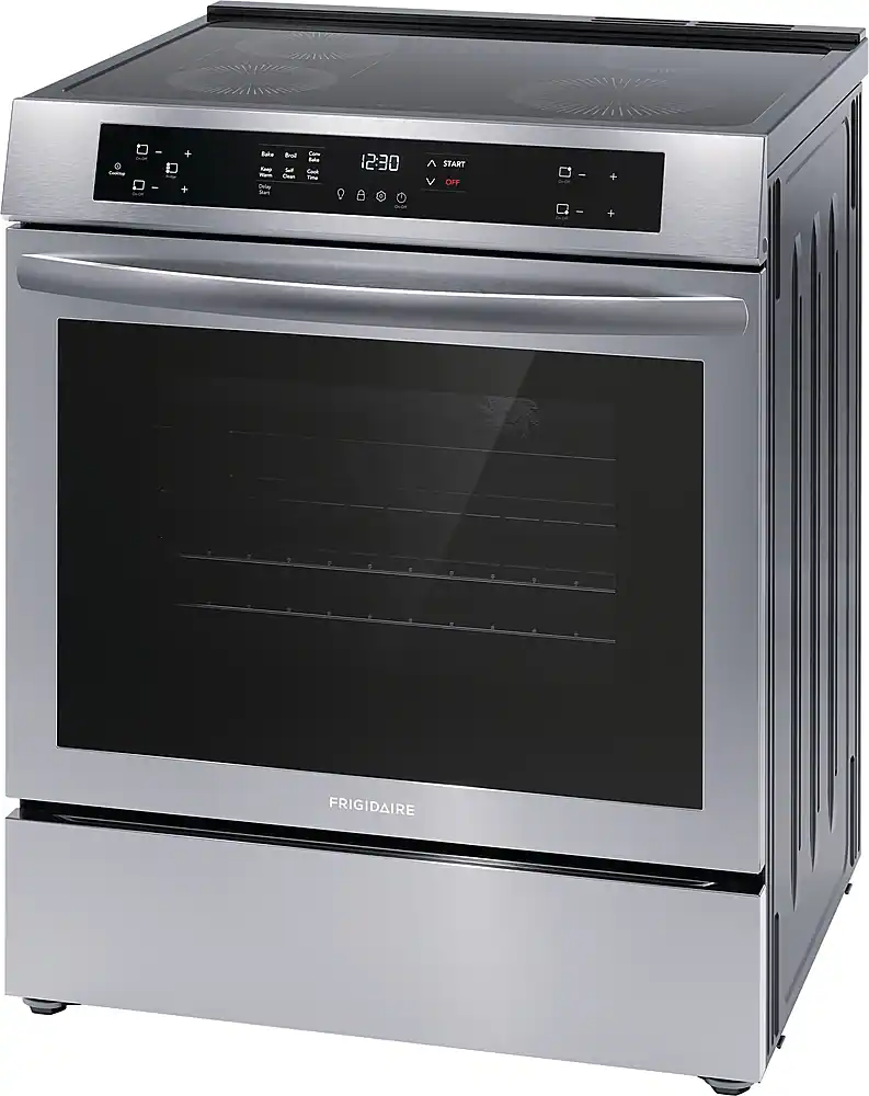 Frigidaire 30 in. Wide 4 elements 5.3 Cu. Ft. Front Control Electric ...