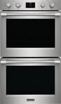 Frigidaire - Professional 30" Built-in Electric Double Wall Oven with Total Convection - Stainless Steel