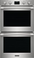 Frigidaire - Professional 30" Built-in Electric Double Wall Oven with Total Convection - Stainless Steel - Front_Zoom
