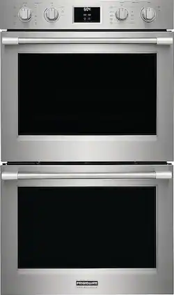 Frigidaire - Professional 30" Built-in Electric Double Wall Oven with Total Convection - Stainless Steel