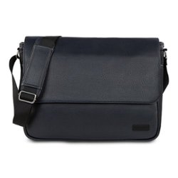 Bugatti - Contrast collection - Messenger bag - Navy - Front_Zoom