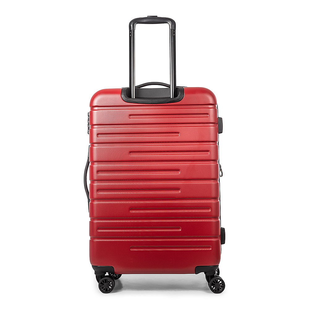 Best Buy: Bugatti Geneva Luggage Set (3-Piece) Red HLG3803BU-RED