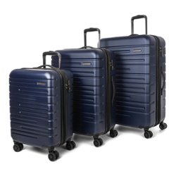 Bugatti - Geneva Luggage Set (3-Piece) - Navy - Front_Zoom