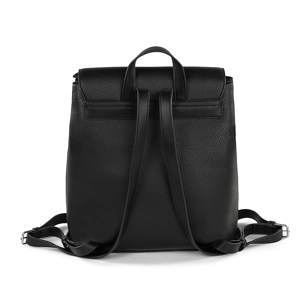 Left View: Bugatti - Opera Women's Backpack bag - Black
