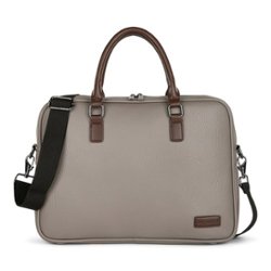 Bugatti - Contrast collection - Briefcase - Gray - Front_Zoom