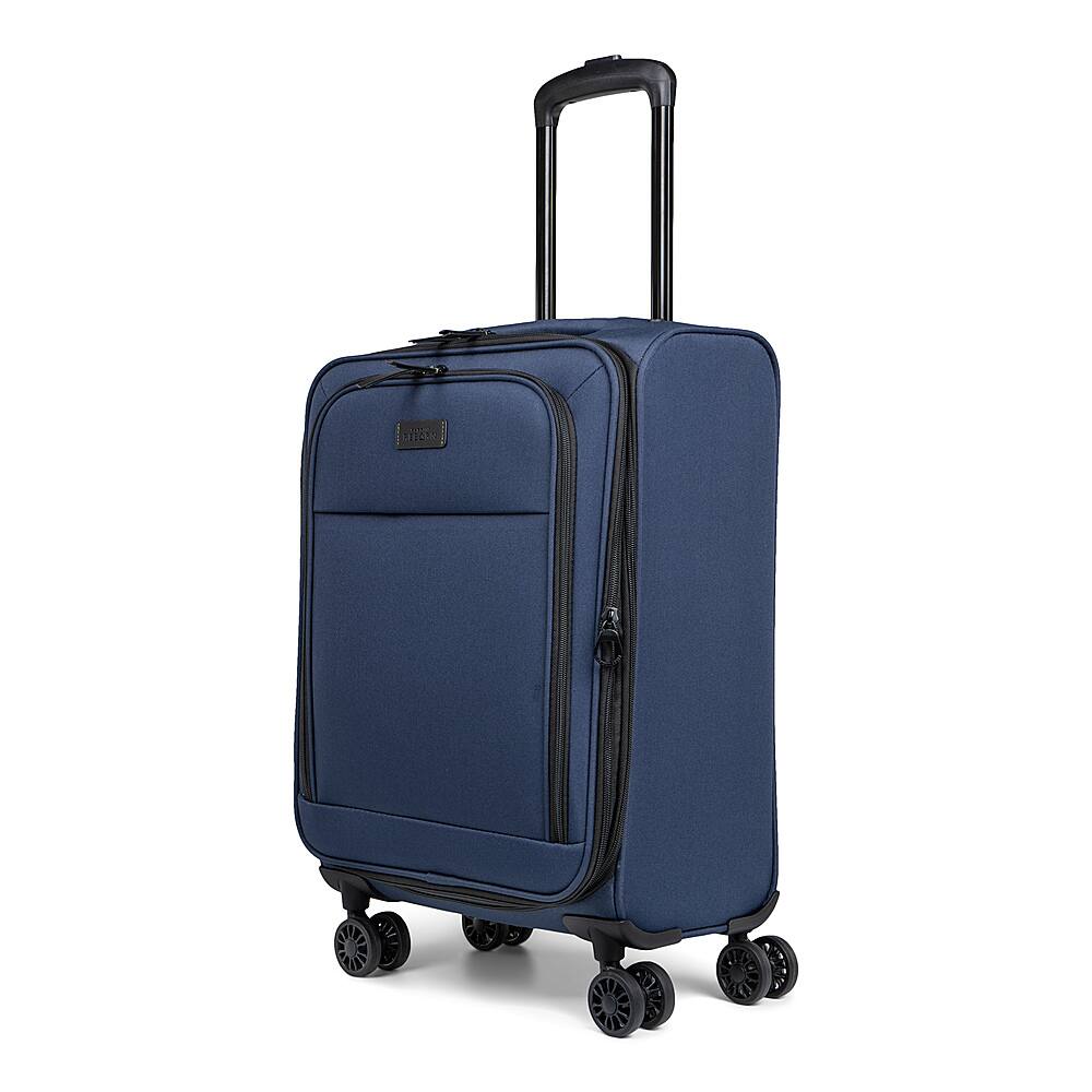 Left View: Bugatti - Reborn Luggage Set (3-Piece) - Navy