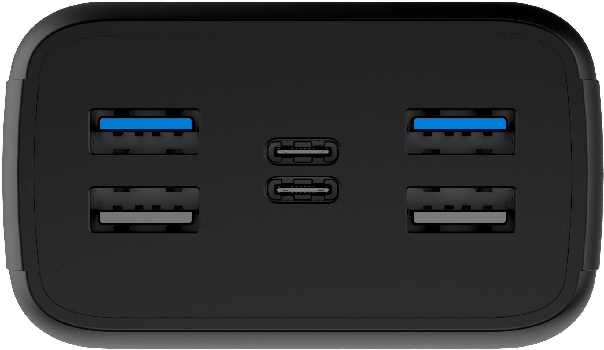 Alt View 1. Energizer - Ultimate Lithium 30,000 mAh 30W PD USB-C Universal Portable Battery Charger/Power Bank with 6 Ports and LCD Display - Black.