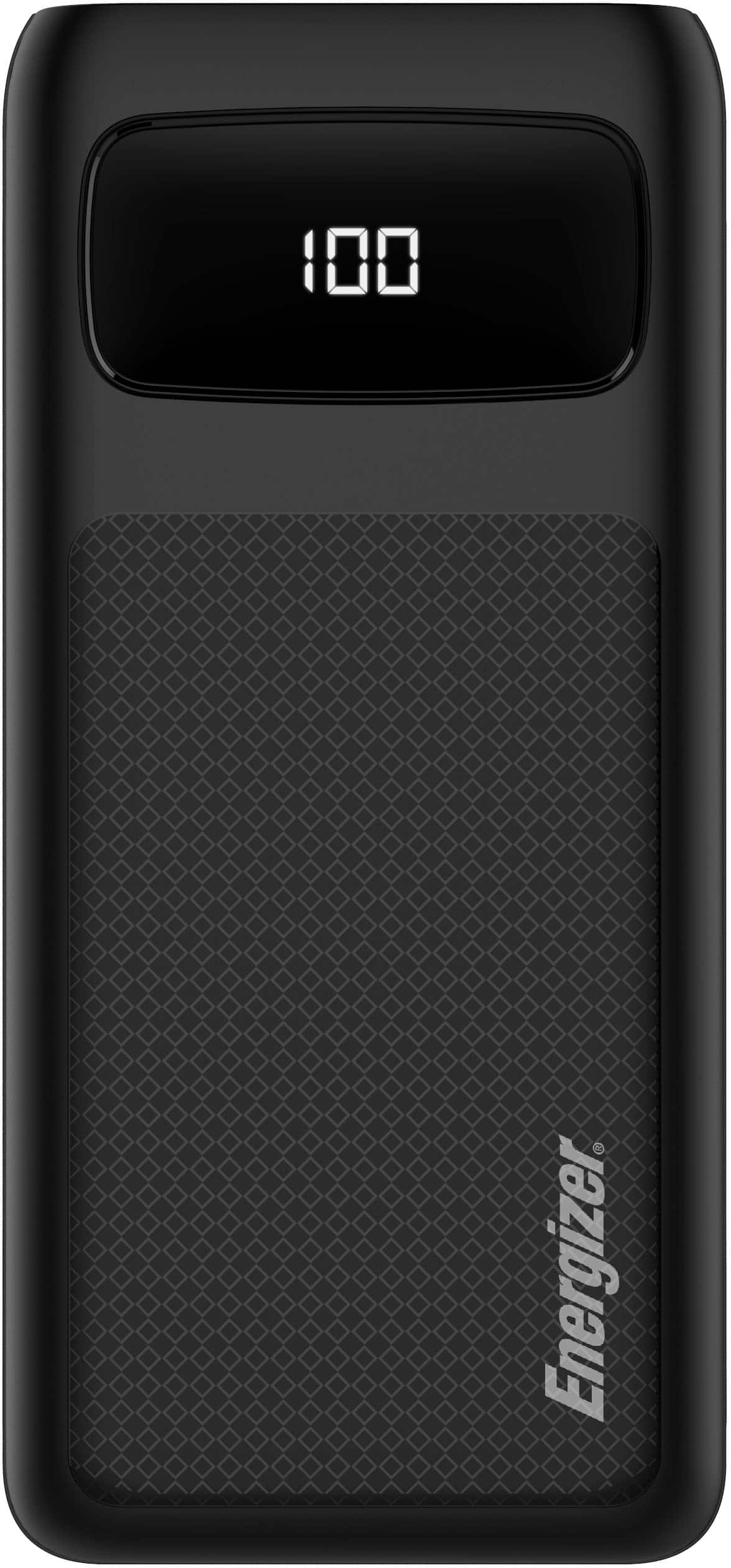 Alt View 2. Energizer - Ultimate Lithium 30,000 mAh 30W PD USB-C Universal Portable Battery Charger/Power Bank with 6 Ports and LCD Display - Black.