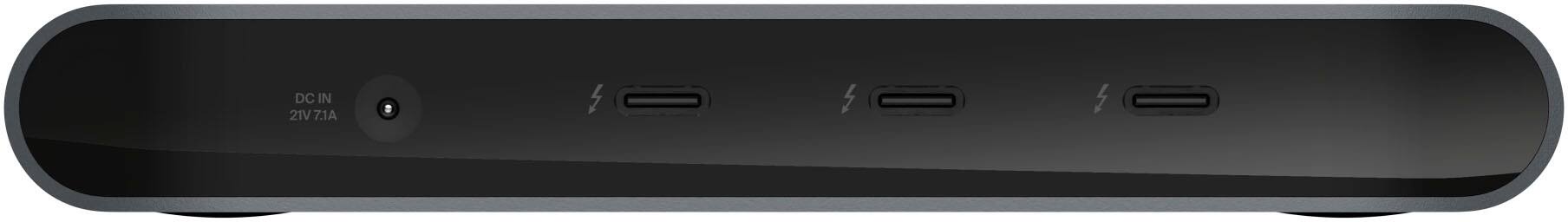Alt View 12. Belkin - Thunderbolt 4 5-in-1 Core Hub - Gray.