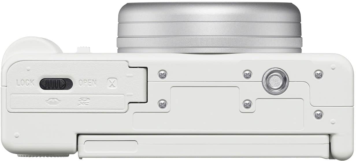 Alt View 11. Sony - ZV-1 II 20.1-Megapixel Digital Camera for Content Creators and Vloggers - White.