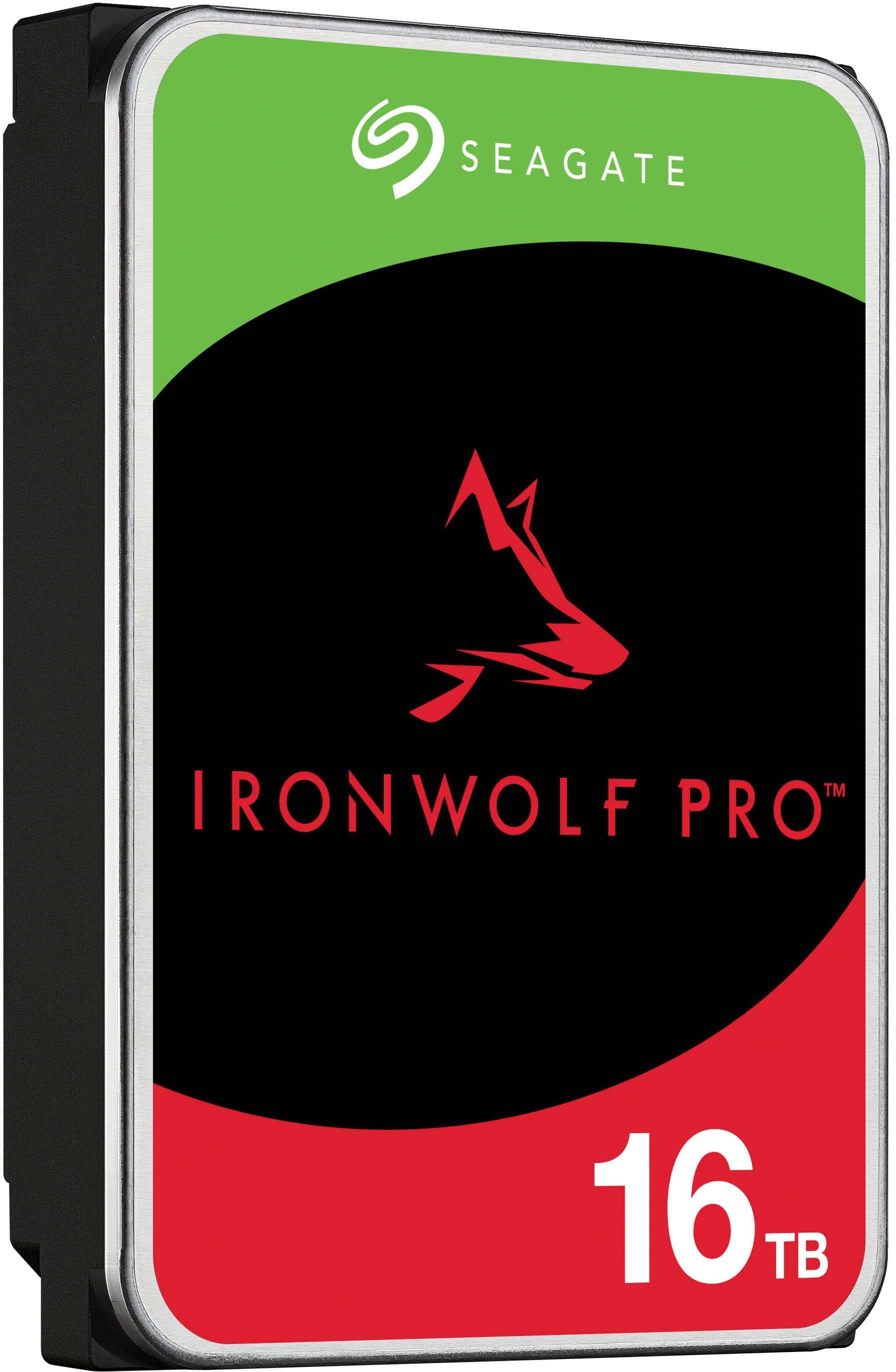 Alt View 11. Seagate - IronWolf Pro 16TB Internal SATA NAS Hard Drive with Rescue Data Recovery Services - Red.