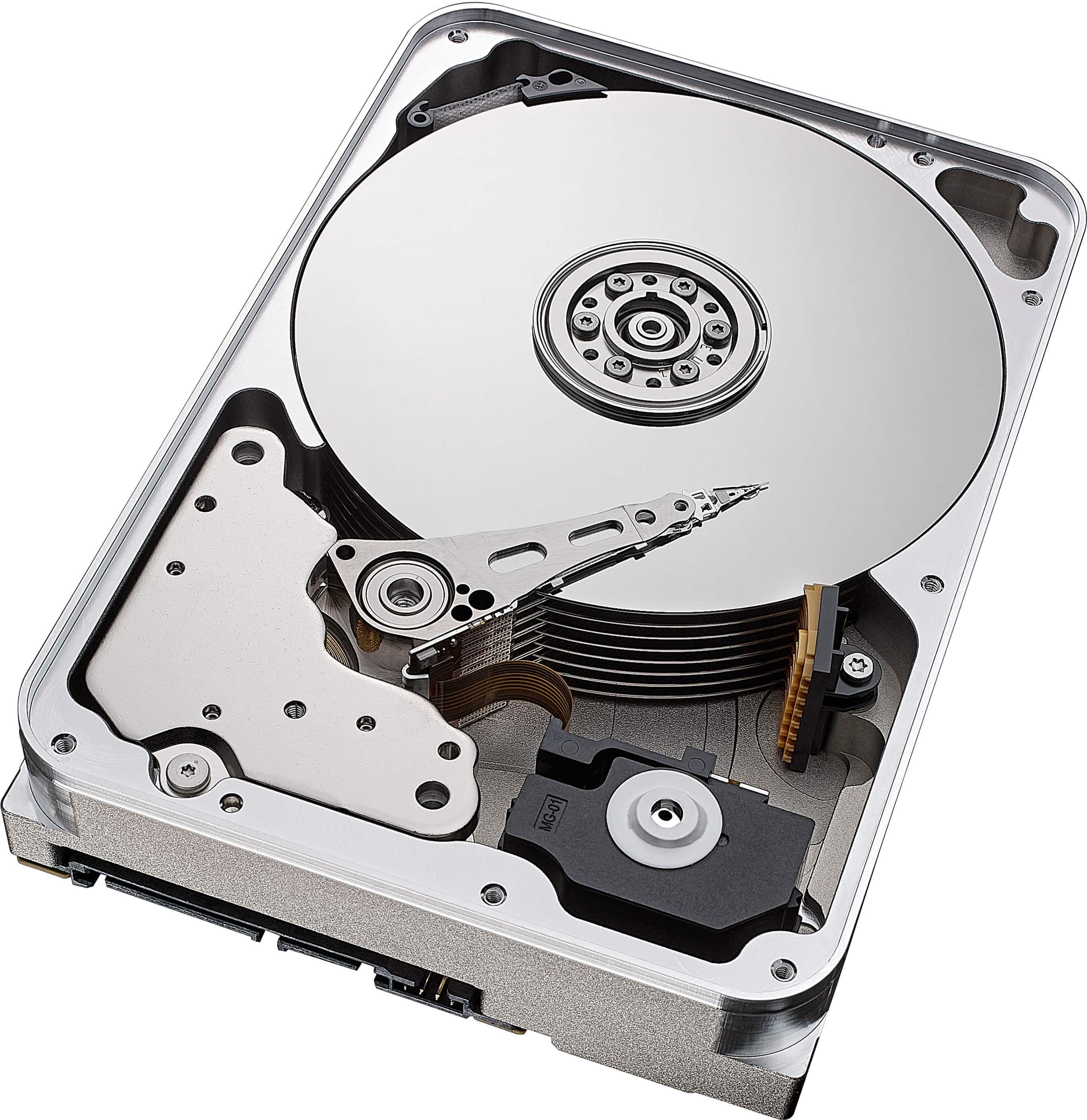 Alt View 13. Seagate - IronWolf Pro 16TB Internal SATA NAS Hard Drive with Rescue Data Recovery Services - Red.