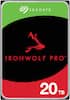 Front. Seagate - IronWolf Pro 20TB Internal SATA NAS Hard Drive with Rescue Data Recovery Services - Red.