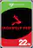 Front. Seagate - IronWolf Pro 22TB Internal SATA NAS Hard Drive with Rescue Data Recovery Services - Red.