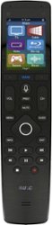 Universal Remote Control - Touch Screen Wand Remote with Microphone - Black - Front_Zoom