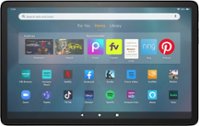 Amazon - Fire Max 11 tablet, vivid 11" display, octa-core processor, 4 GB RAM, 14-hour battery life, 64 GB - Gray - Front_Zoom