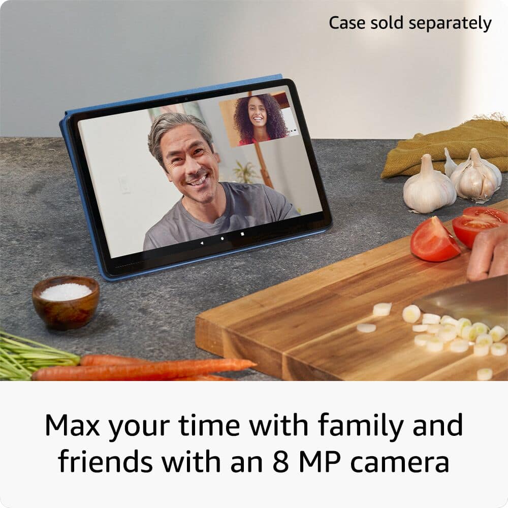 Case sold separately Max your time with family and friends with an 8 MP camera