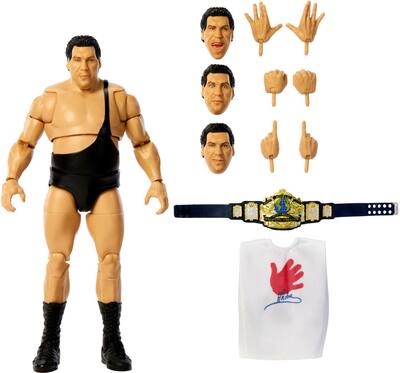 ULTIMATE Black Commentator Table Playset For WWE & AEW 1:10 Scale Action Figures