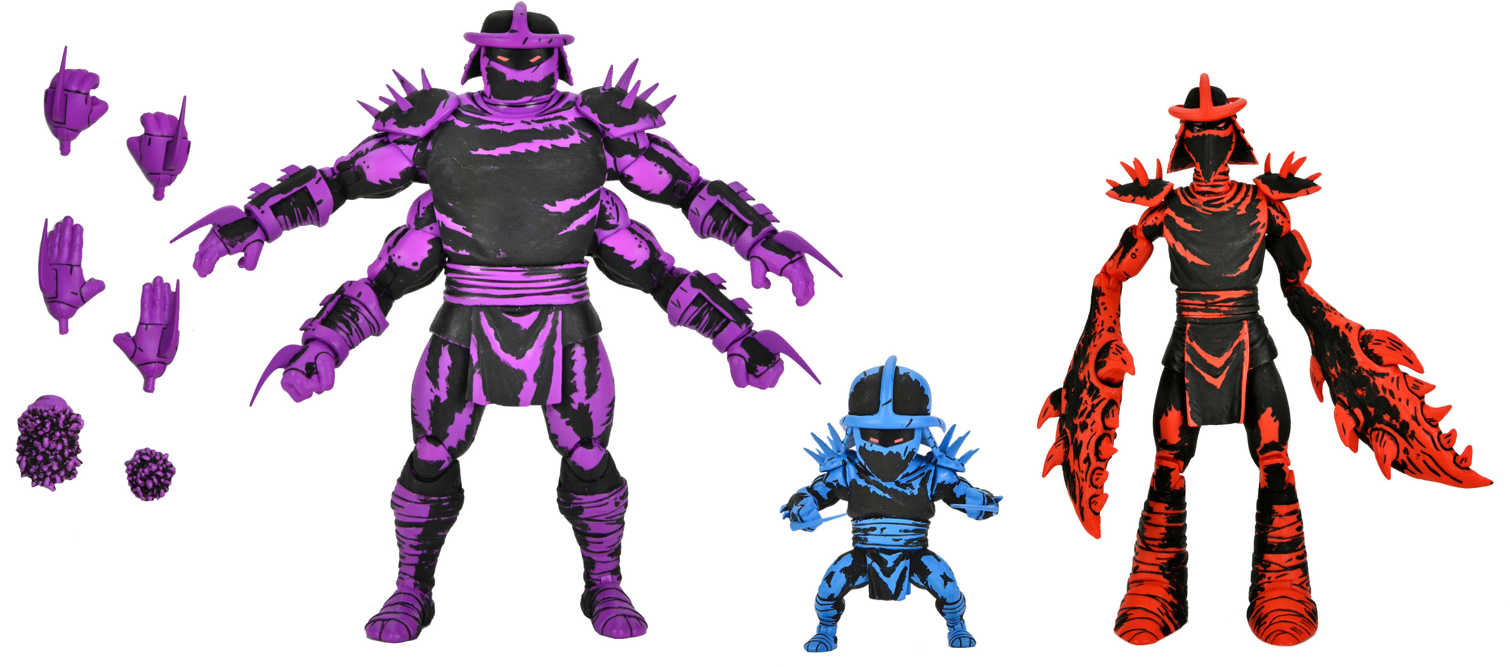 NECA Teenage Mutant Ninja Turtles 7 Eastman and Laird's Shredder Clones  54383 - Best Buy