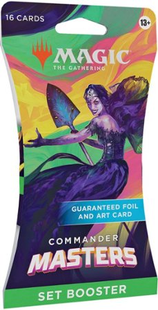 Wizards of The Coast - Magic the Gathering Commander Masters Set Booster Sleeve