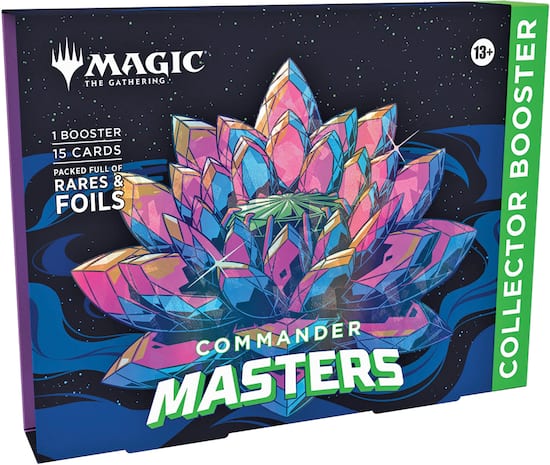 Collector Booster Box Commander Masters - Magic: the Gathering