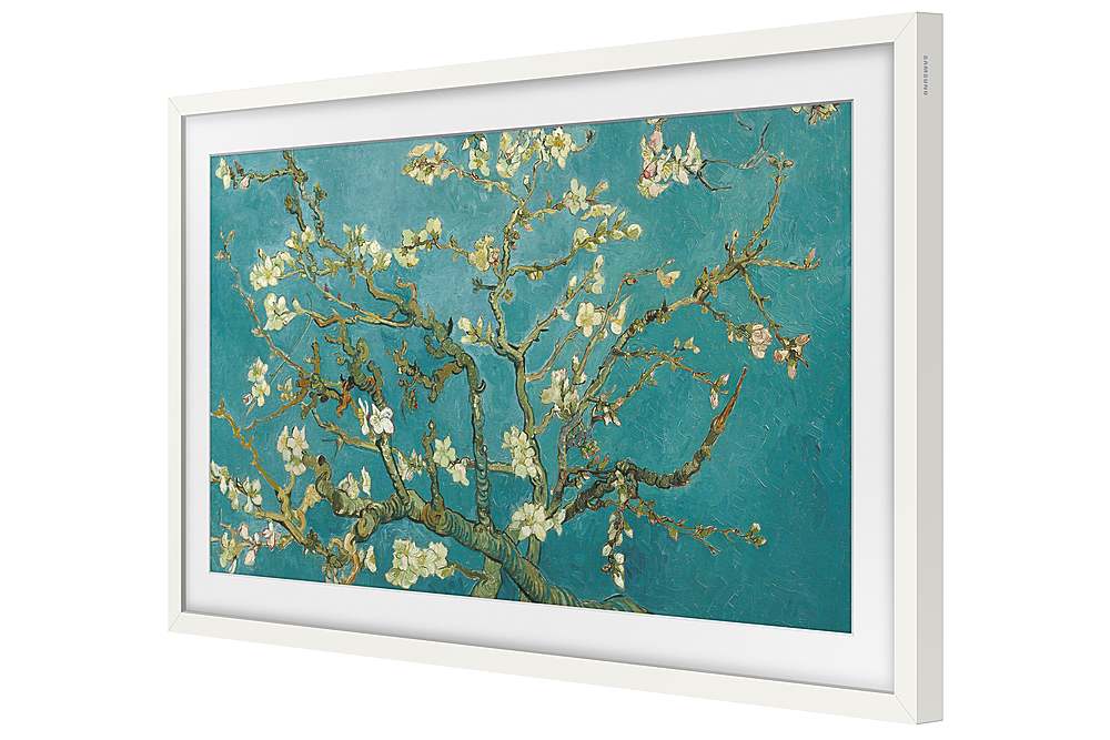 Alt View 11. Samsung - 32” The Frame Customizable Bezel - Modern White.