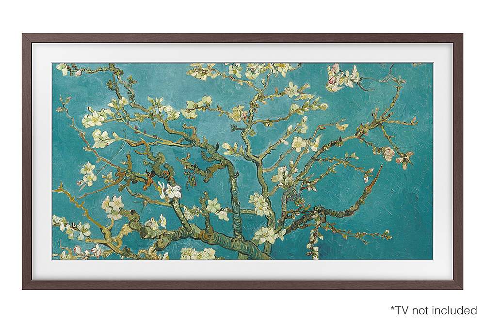 Samsung - 32” The Frame Customizable Bezel - Modern Brown