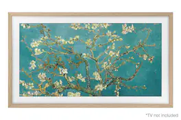 Samsung - 32” The Frame Customizable Bezel - Modern Teak