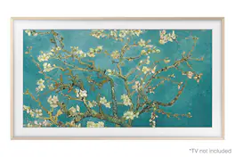 Samsung - 43” The Frame Customizable Bezel - Sand Gold