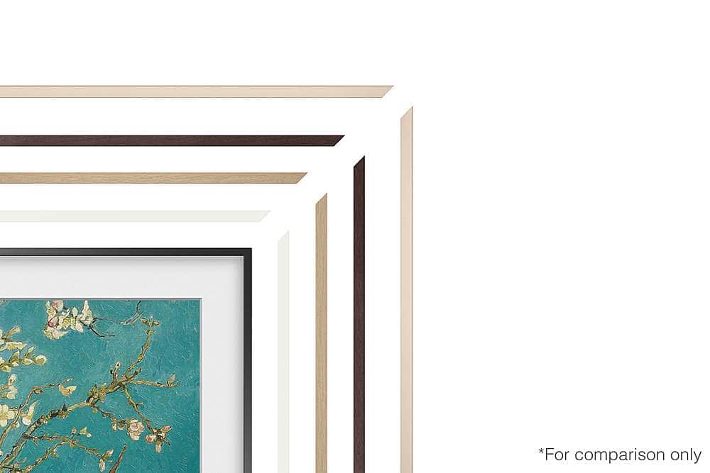 Alt View 15. Samsung - 75” The Frame Customizable Bezel - Sand Gold.