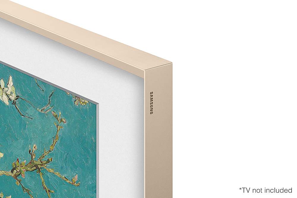 Alt View 12. Samsung - 55” The Frame Customizable Bezel - Sand Gold.