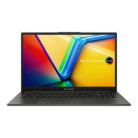 ASUS - Vivobook S 15" OLED Laptop - EVO Intel 13 Gen Core i9 with 16GB Memory - 1TB SSD - Midnight Black - Front_Zoom