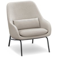 Simpli Home - Elmont Accent Chair - Natural - Front_Zoom