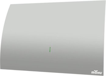 Mohu - Gateway Plus Amplified Indoor HDTV Antenna, 60-mile Range - Gray - Front_Zoom