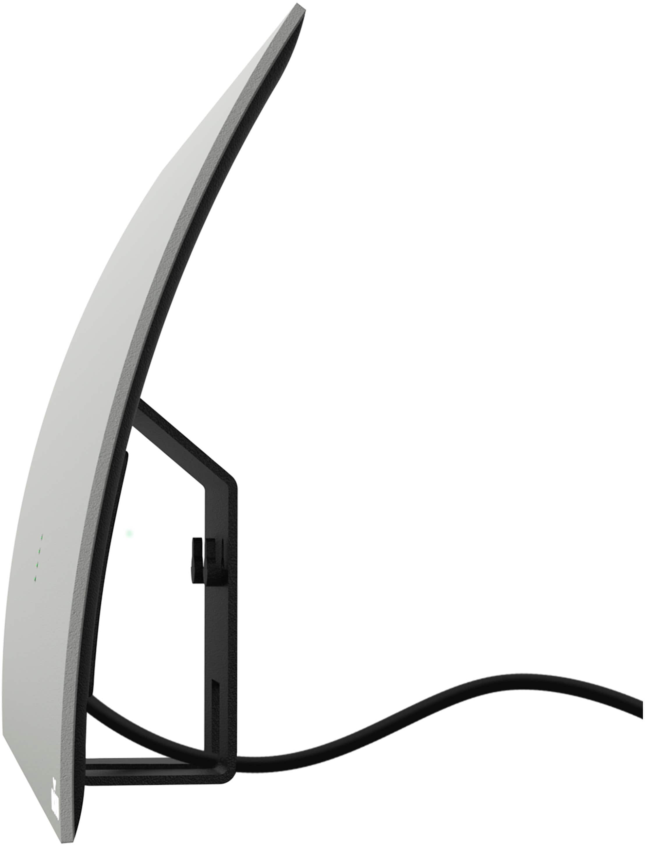 Left. Mohu - Gateway Plus Amplified Indoor HDTV Antenna, 60-mile Range - Grey.