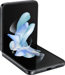 Samsung - Geek Squad Certified Refurbished Galaxy Z Flip4 256GB (Unlocked) - Graphite - Alt_View_Zoom_11