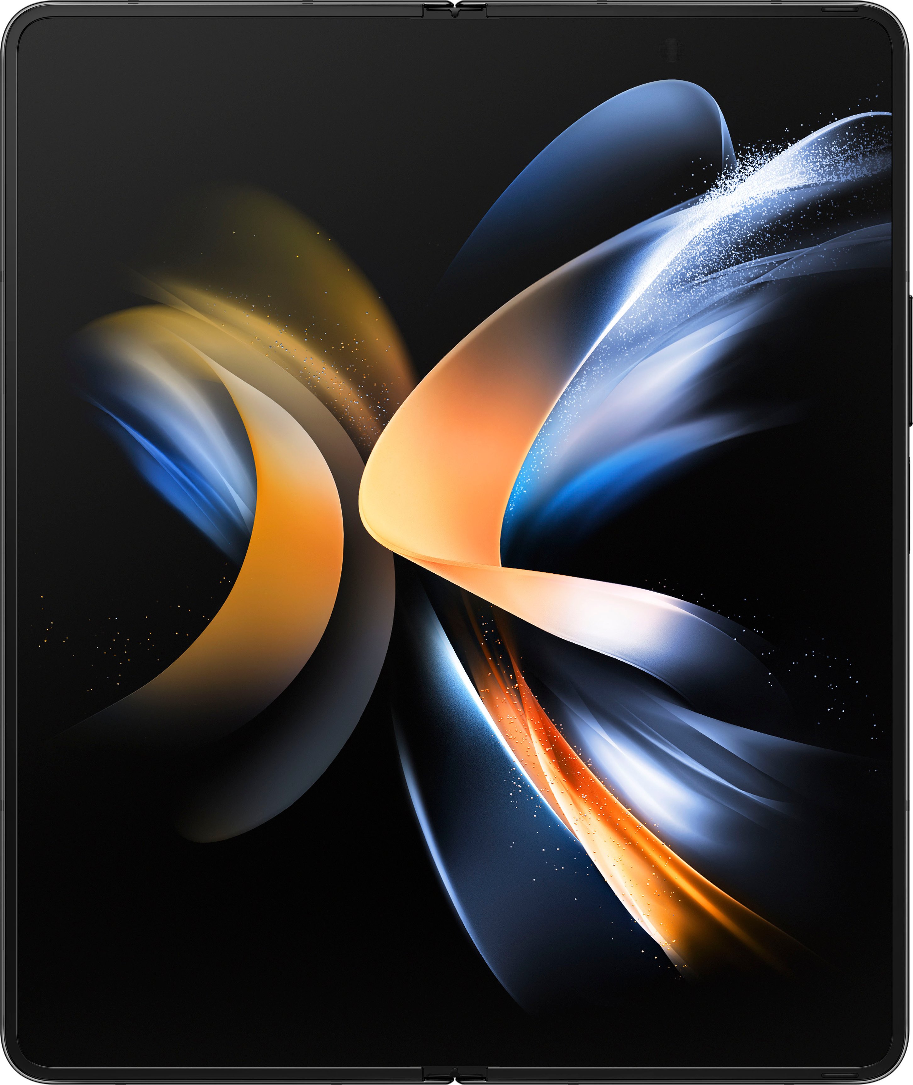 Samsung - Geek Squad Certified Refurbished Galaxy Z Fold4 1TB (Unlocked) - Phantom Black