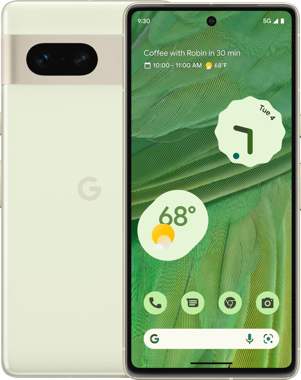 Buy Google Pixel 7 128 GB in Lemongrass - Google Store