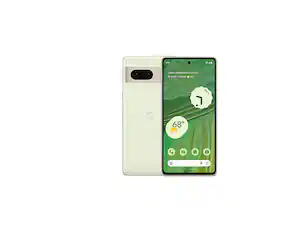 Google - Geek Squad Certified RefurbishedPixel 7 128GB (Unlocked) - Lemongrass - Front_Zoom