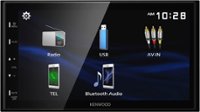 Kenwood - 6.8"  Bluetooth Digital Media Receiver with rear camera input - Black - Front_Zoom