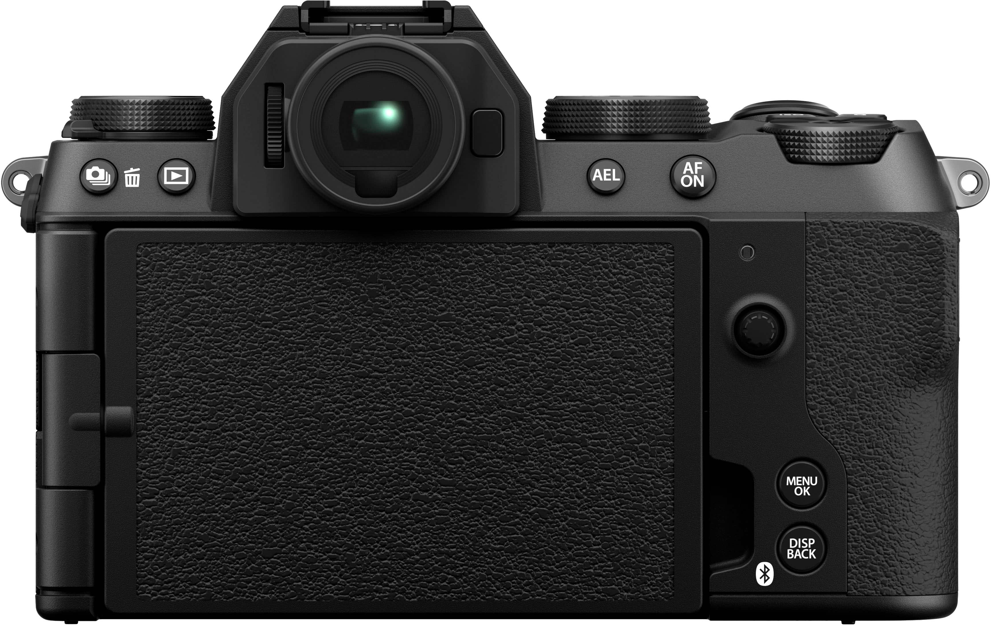 Back. Fujifilm - X-S20 Mirrorless Camera (Body Only) - Black.