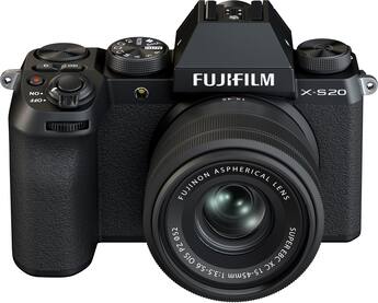 Fujifilm X S20 Mirrorless Camera with XC15 45mm Lens Bundle Black Fujifilm X S20 Mirrorless Camera with XC15 45mm Lens Bundle Black