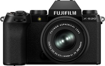 Fujifilm X S20 Mirrorless Camera with XC15 45mm Lens Bundle Black Fujifilm X S20 Mirrorless Camera with XC15 45mm Lens Bundle Black