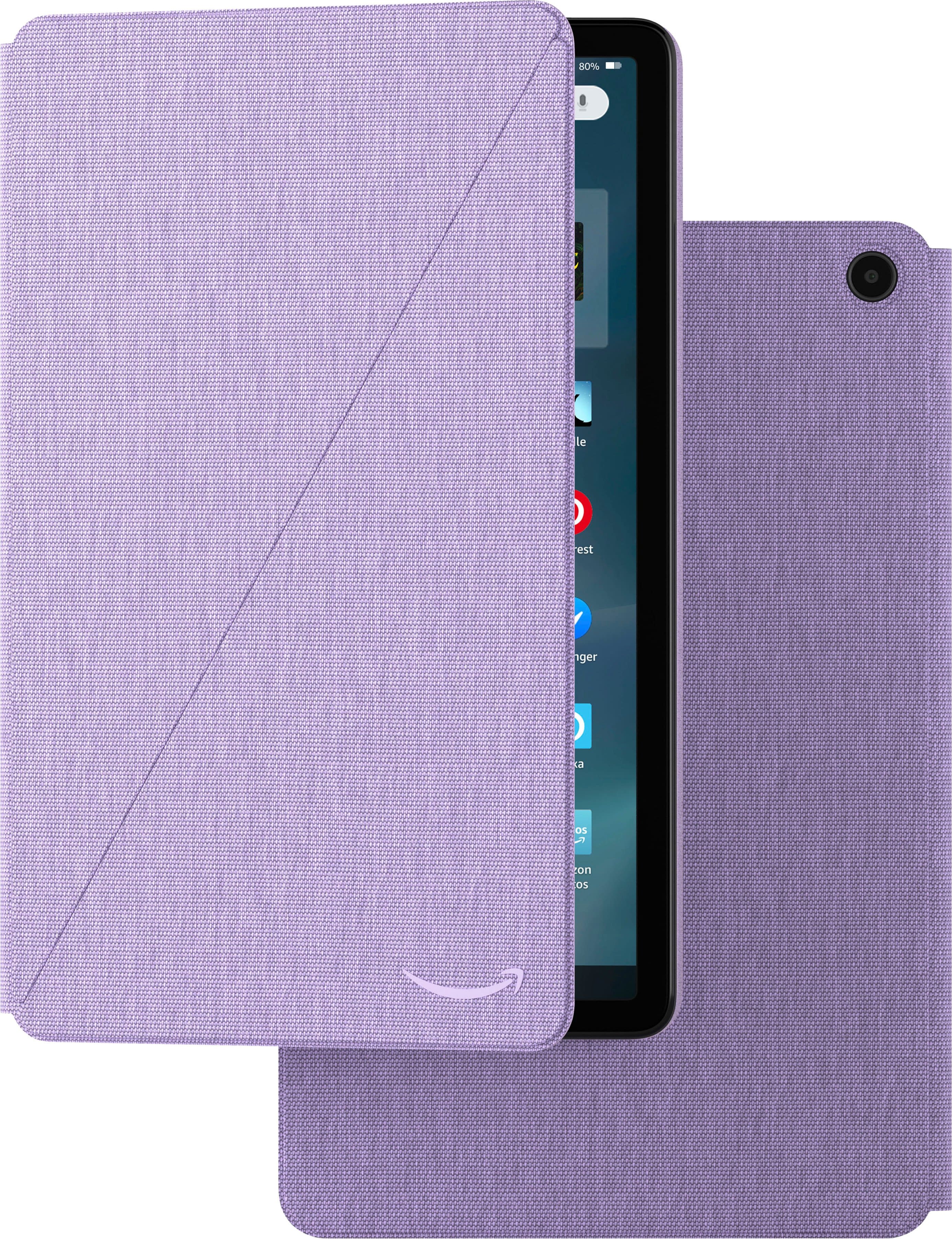 Amazon - Fire Max 11 Cover with Magnetic Attach (2023 Release Tablet) - Lilac - Front_Zoom
